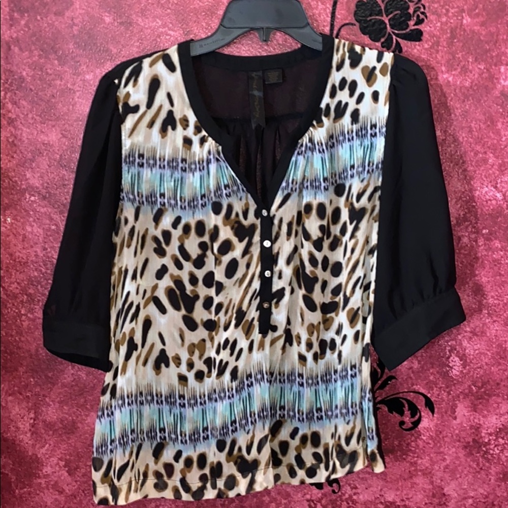 Petticoat Alley Black Blouse